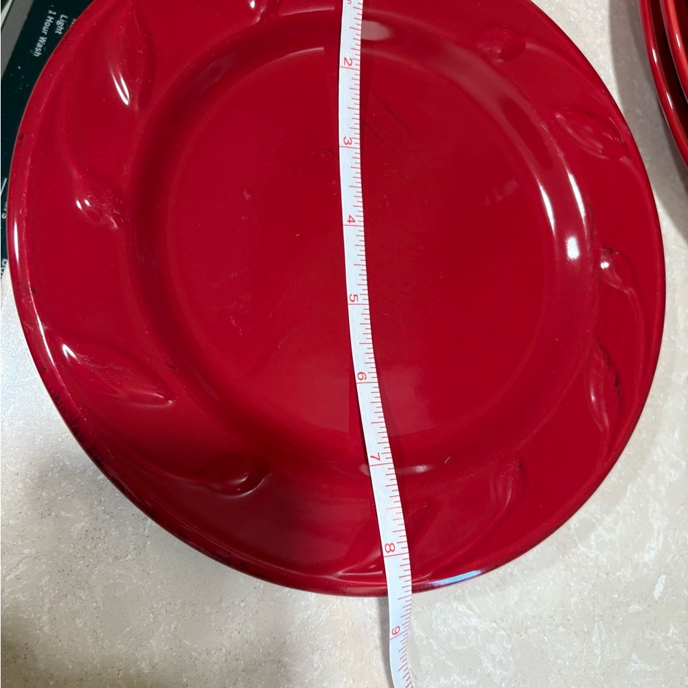 Signature Sorrento ruby salad plate